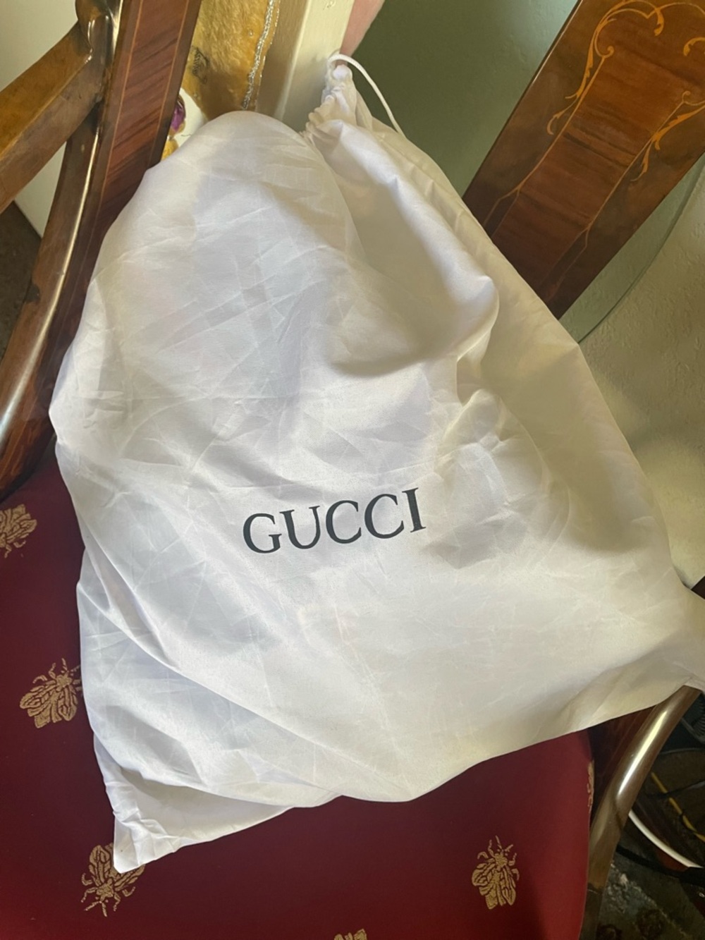 Gucci Vintage Web Boston Bag with Green & Red Stripe - Picture 7 of 7